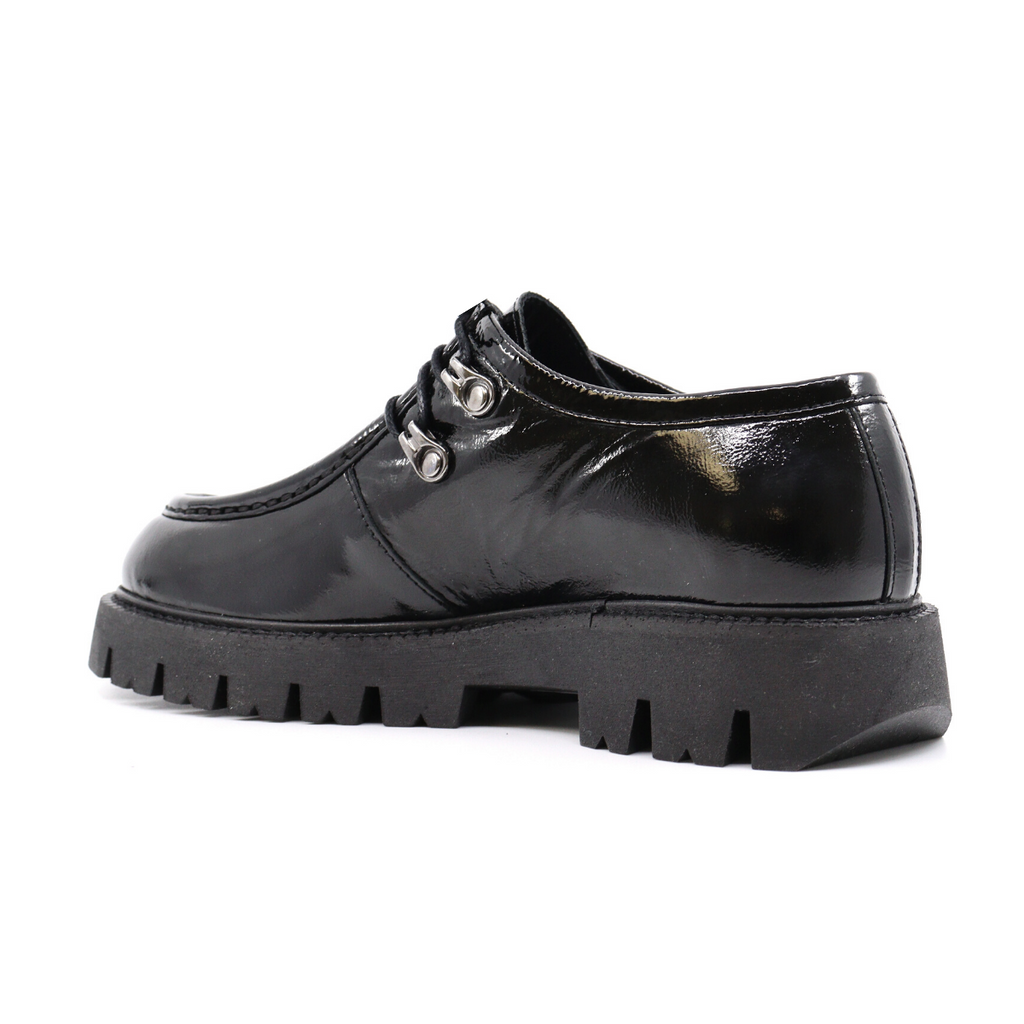Women's patent oxford BARNABY BLACK by Ateliers