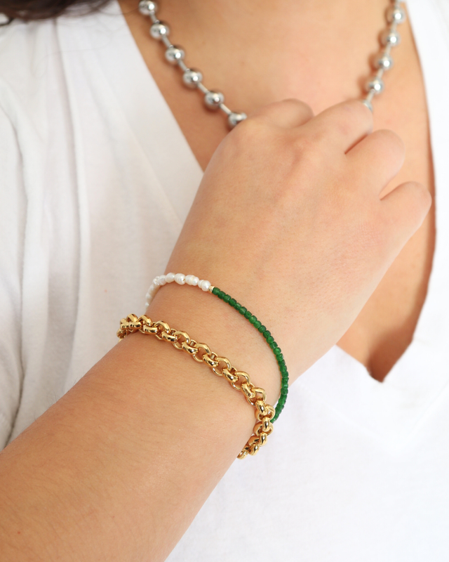 Catalina Emerald Bracelet