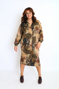 Pencil Skirt Print Women's Bottoms Skirt Cossac