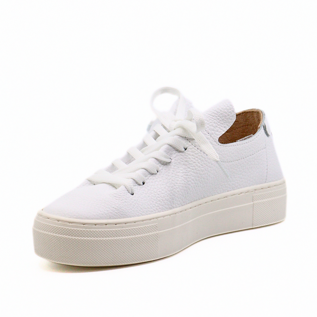 Women's leather sneaker Vince 2.0 White by ATELIERS