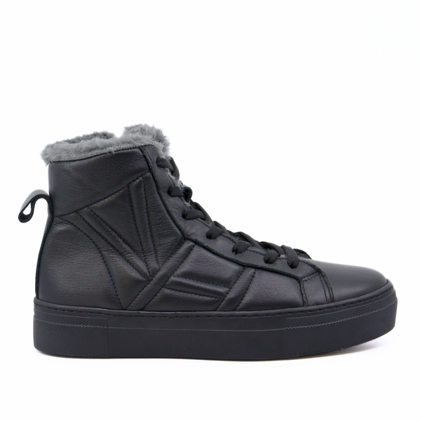 Vox Black Women's Sneakers Platforms Ateliers    