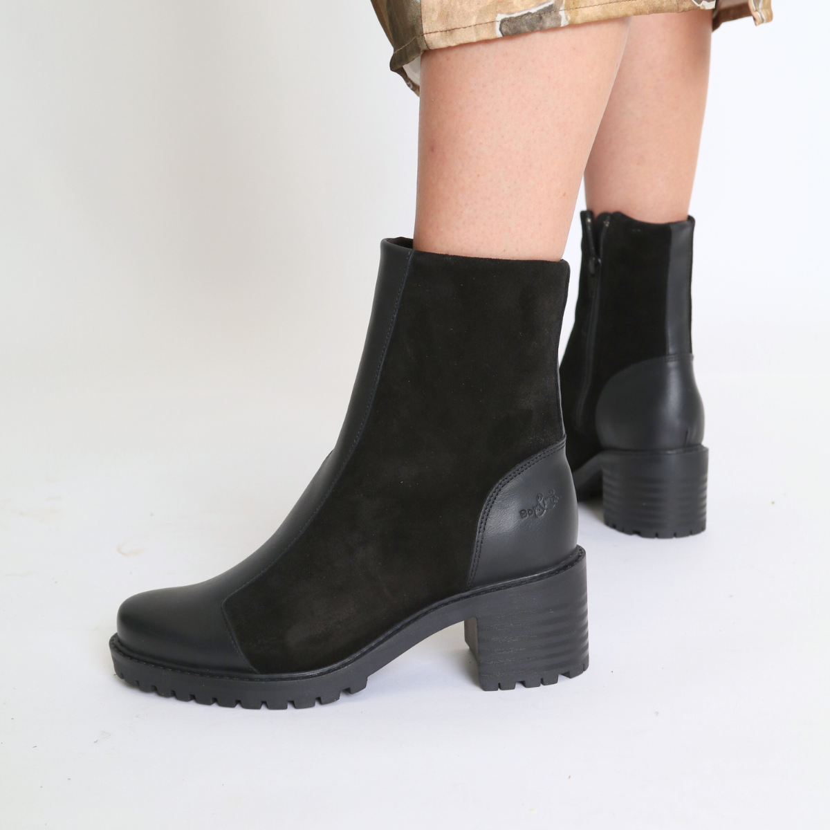 Ingrid Black Women's Boots Heels Bos & Co