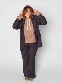 Ashleigh Cashmere Hoodie Women's Tops One Grey Day