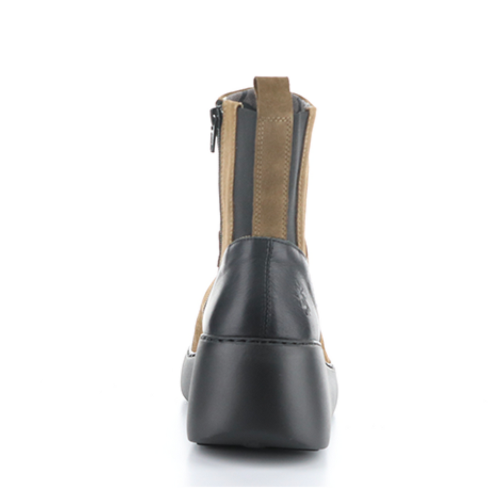 Women's suede wedge ankle boot DOXE by FLY LONDON