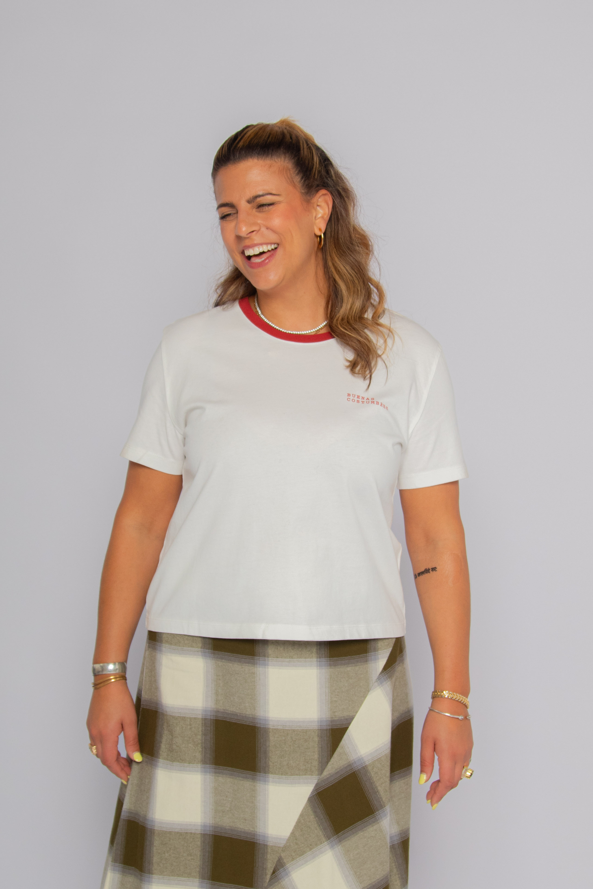 Costumbres Zowie Tee White
