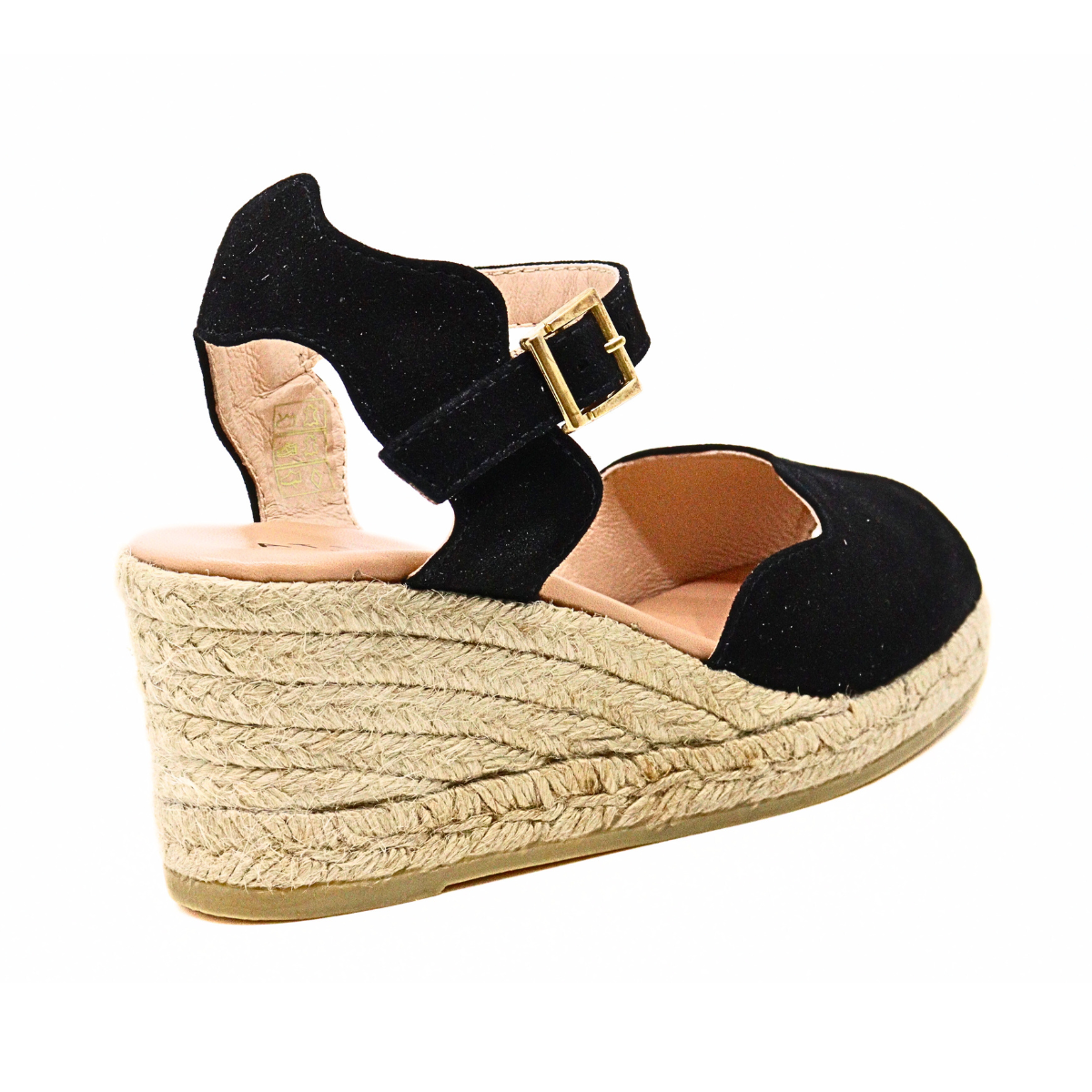 Oasis Black Women's Sandals Heels Ateliers    