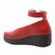 Vily Red Women's Shoes Platforms Fly London    