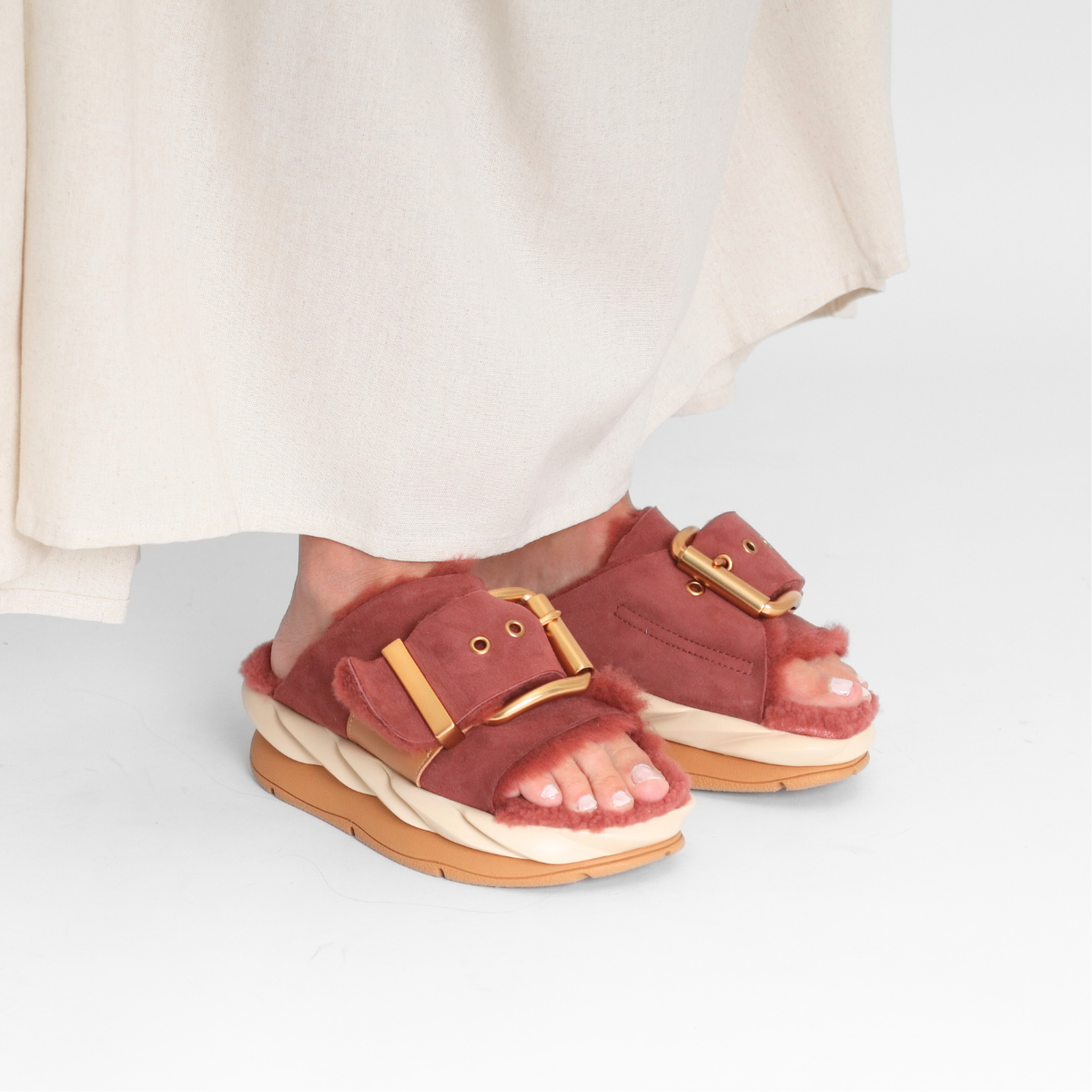 Mellow Laze Rose Women's Sandals Platforms 4CCCCEES