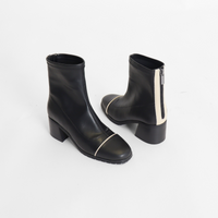 Briana Black Women's Boots Heels Valdini