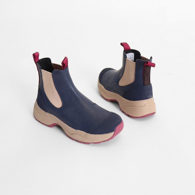 Siri Dark Navy/Taupe Waterproof Women's Boots Woden