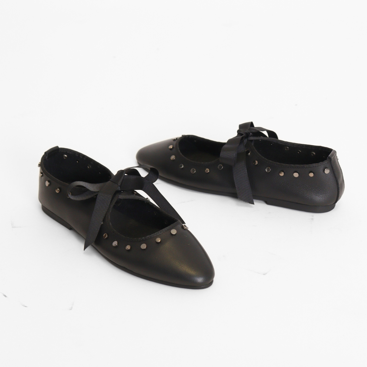 Peak Black Women's Shoes Flats Intentionally Blank