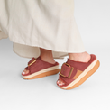Mellow Laze Rose Women's Sandals Platforms 4CCCCEES