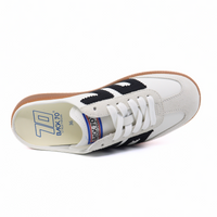 Easter Mule Black & White Women's Sneakers Back 70