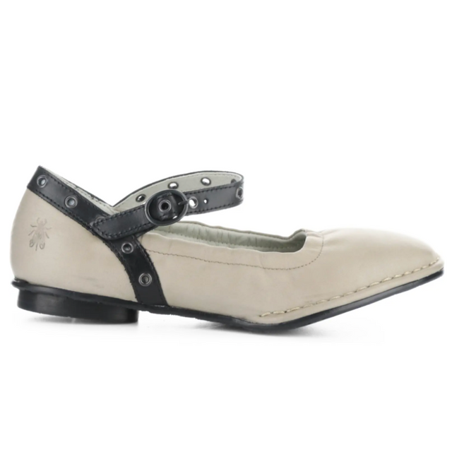 Bewi Taupe Women's Shoes Flats Fly London    