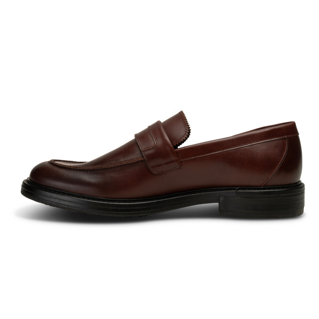 Men's leather loafer STANLEY LOAFER CHESTNUT by SHOE THE BEAR