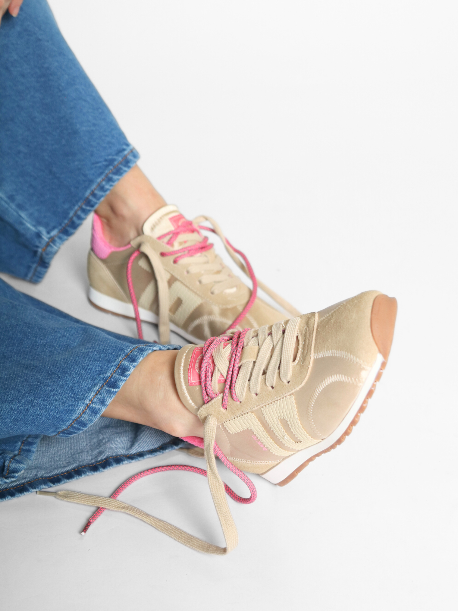 Asiana Beige Women's Sneakers Back 70