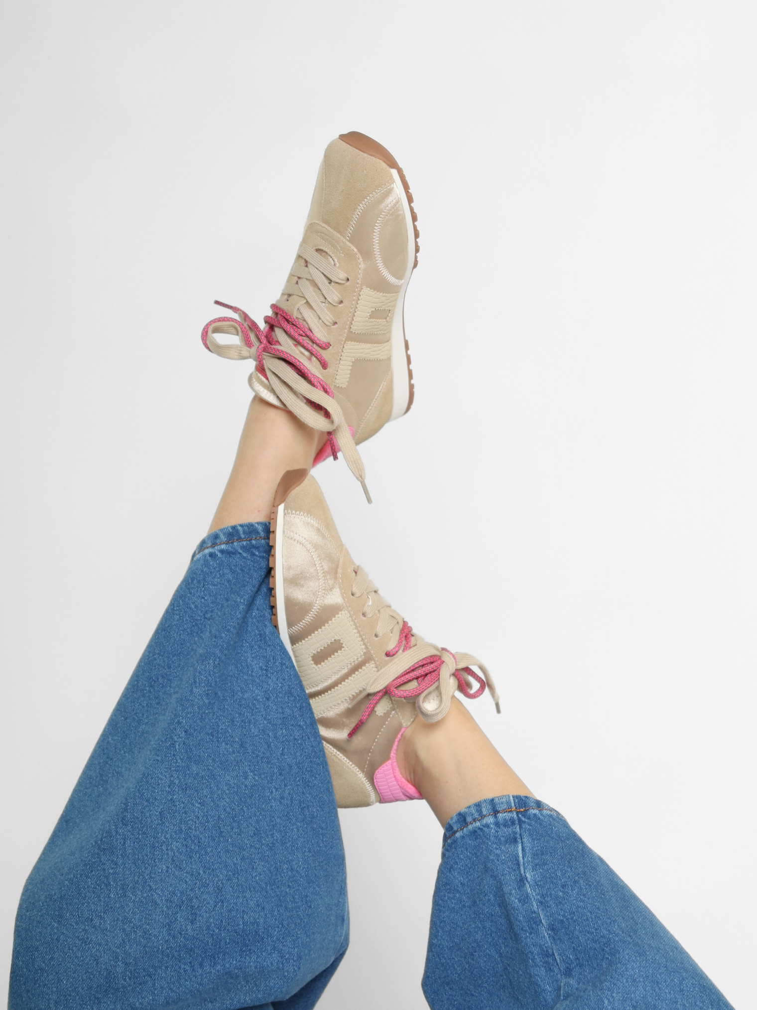 Asiana Beige Women's Sneakers Back 70