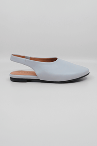 Nu Sling 26 Light Blue Women's Shoes Flats All Black