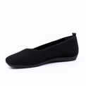 Venus Nero Knit Women's Shoes Flats Bussola    