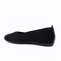 Venus Nero Knit Women's Shoes Flats Bussola    