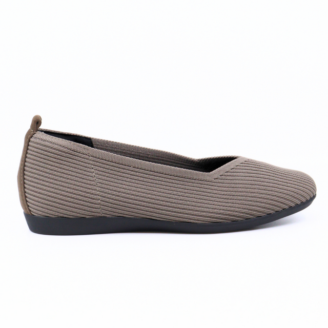 Venus Walnut Knit Women's Shoes Flats Bussola    