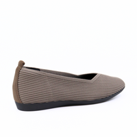 Venus Walnut Knit Women's Shoes Flats Bussola    