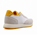 Nellie Vintage Blanc/Gold Women's Sneakers Woden    