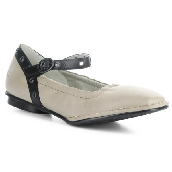 Bewi Taupe Women's Shoes Flats Fly London    