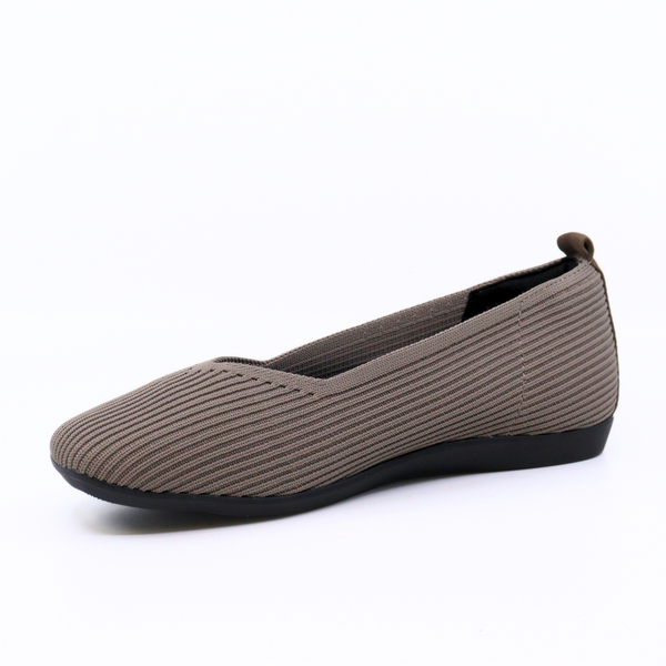 Venus Walnut Knit Women's Shoes Flats Bussola    