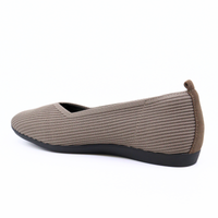 Venus Walnut Knit Women's Shoes Flats Bussola    