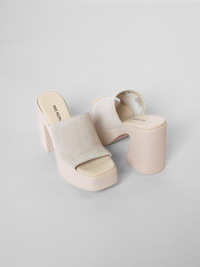 Zoe Platform Diamond Suede Women's Sandals Platforms Free People