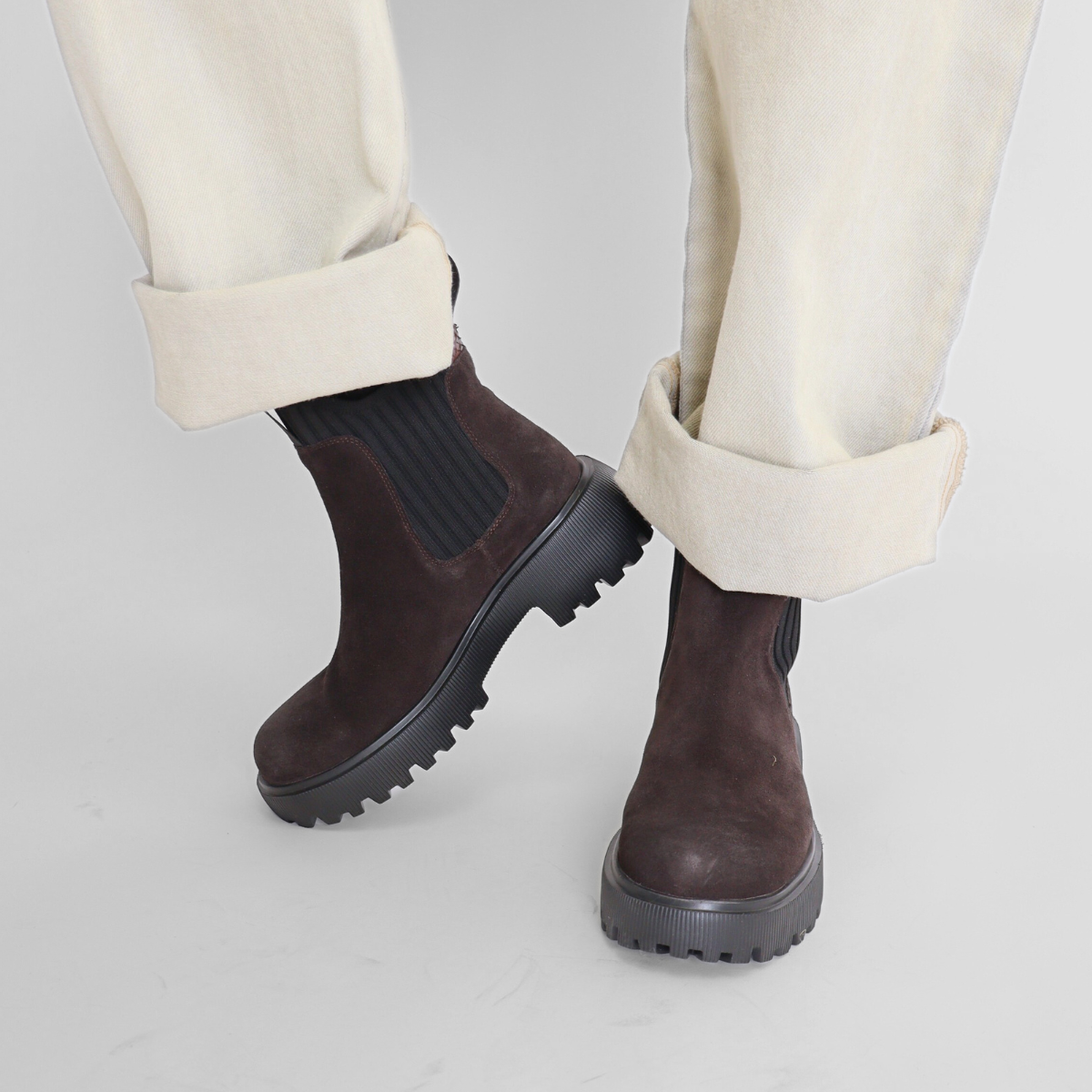 Isabella Chocolate Women's Boots Woden
