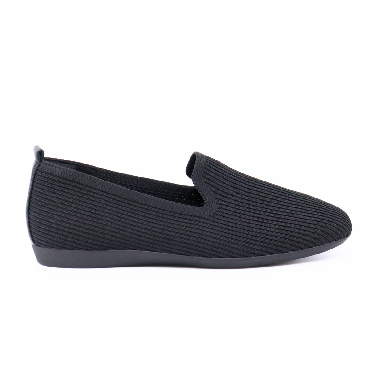 Vista Nero Knit Women's Shoes Flats Bussola    