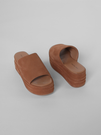 Harbor Flatform Tan Women's Sandals Platforms Free People