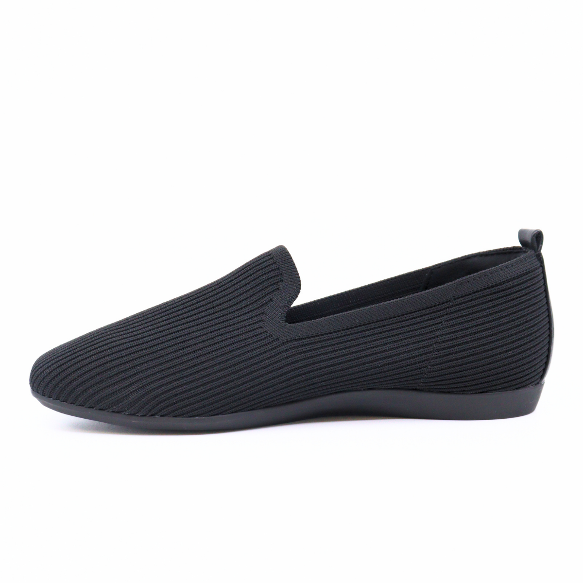 Vista Nero Knit Women's Shoes Flats Bussola    