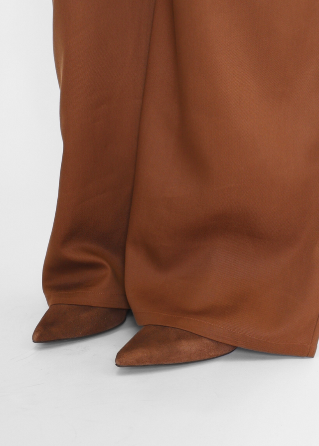 Wilma Brown Suede Women's Boots Heels Pavement