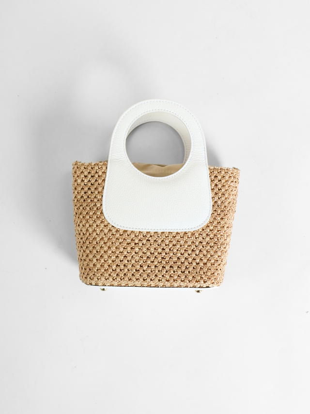 Capri White Gifts + Accessories Bags All Black