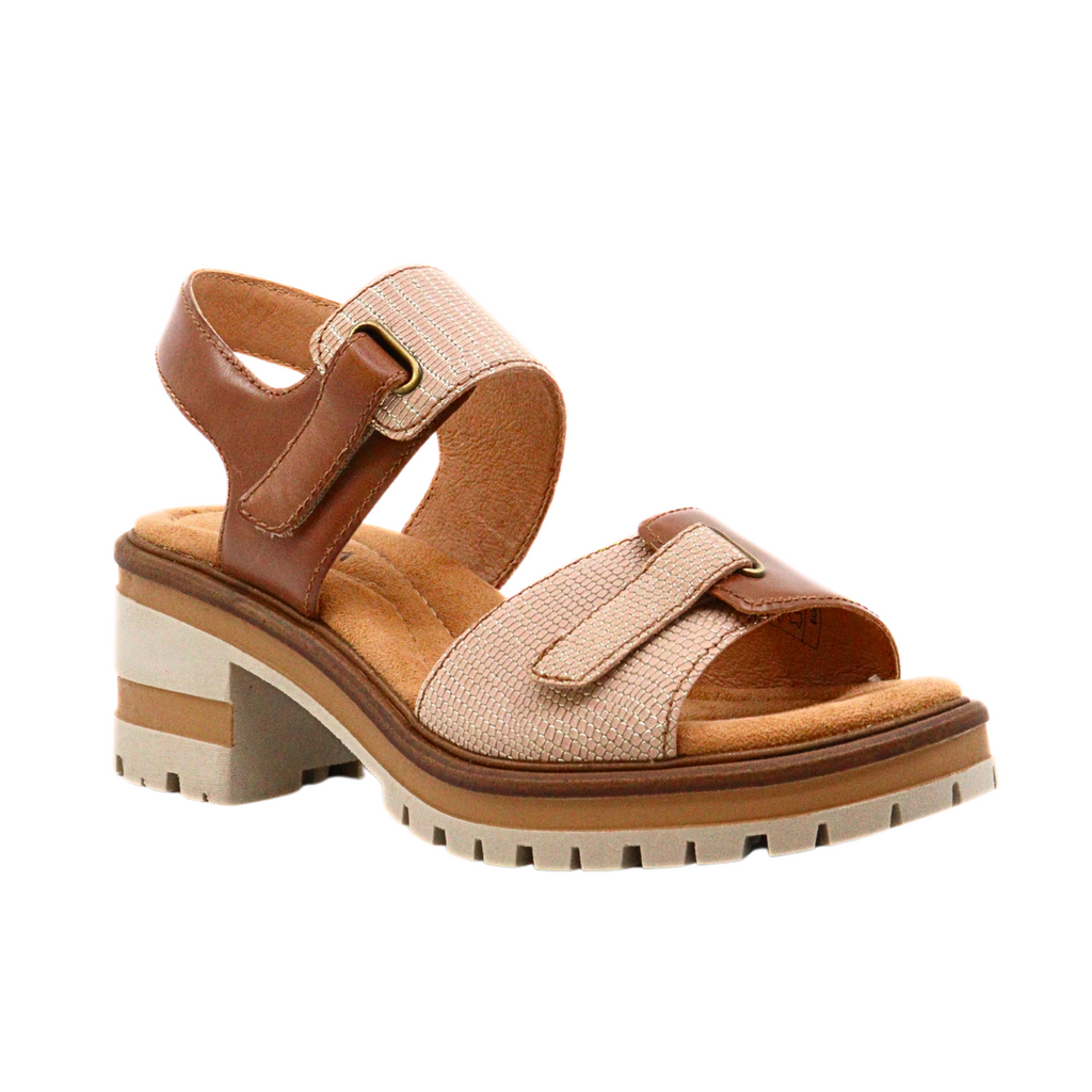 Women's block heel sandal Haven Cuoio by ATELIERS