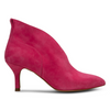 Women's pink dress heel ankle bootie VALENTINE LOW CUT FUCHSIA by SHOE THE BEAR