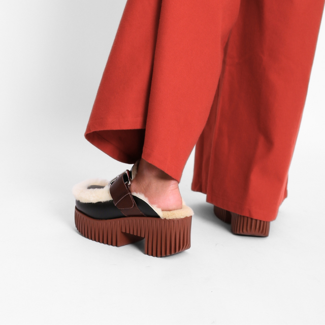 Plia Amber Oreo Women's Shoes Platforms 4CCCCEES