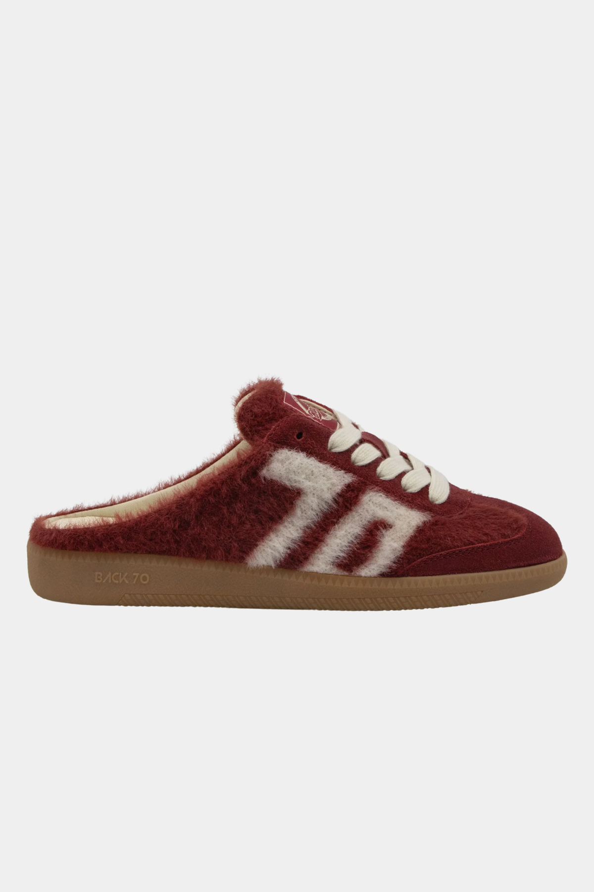 Easter Mohair Wine Beige Women's Sneakers Back 70