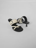 Belted Heel Sandal Bone Leather Women's Sandals Heels Free People