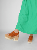 Venice Volanato Faggio Women's Sandals Platforms Homers