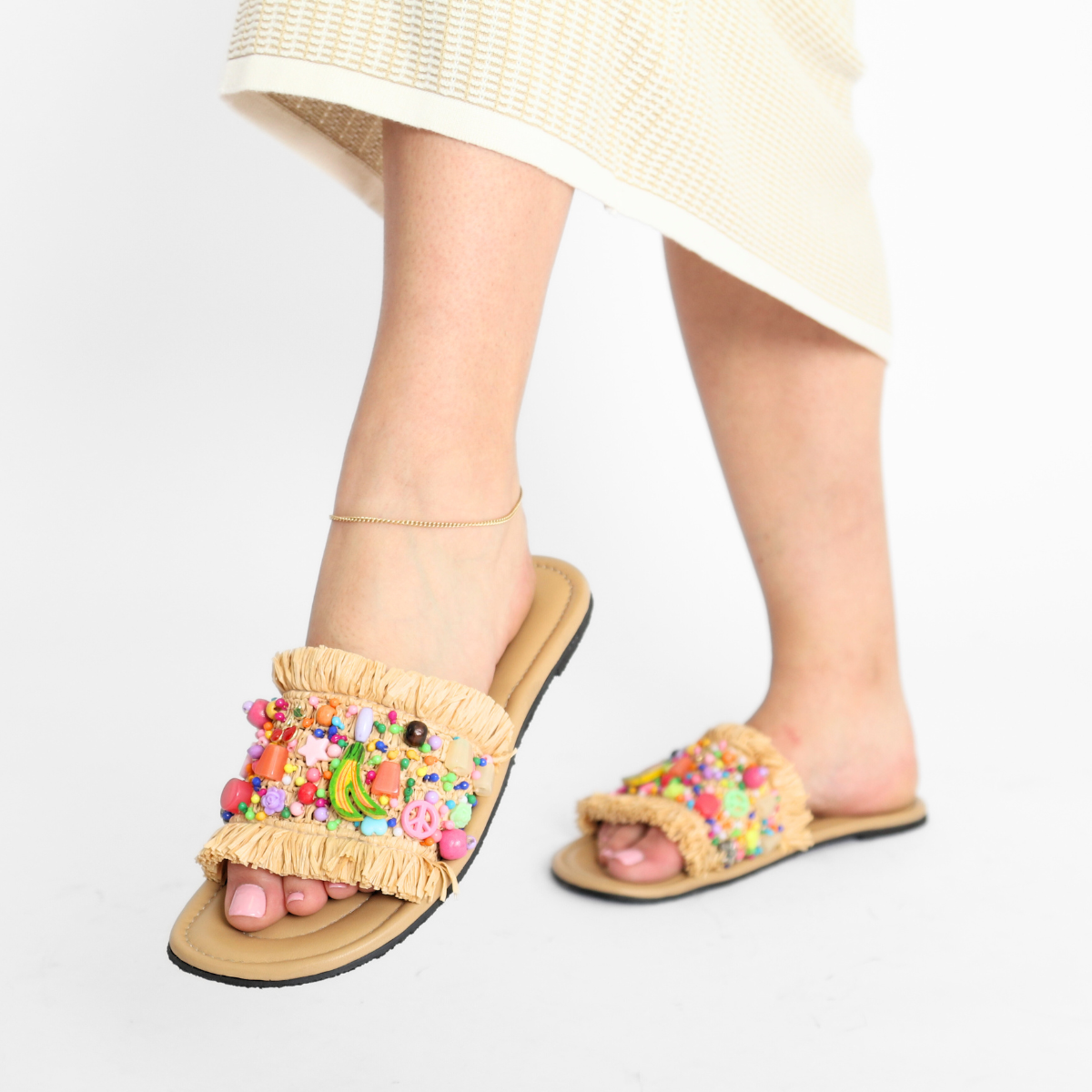 Shipwrecked Slide Multi Women's Sandals Free People