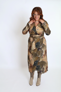 Wrap Dress Print Women's Dresses Cossac