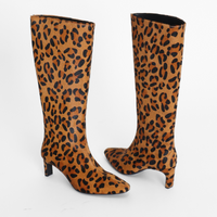 Seville Cheetah Women's Boots Heels Intentionally Blank