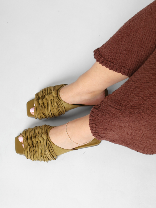 Brigitte Fir Green Women's Sandals Ash