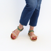 Women's fashion sandal Line Lite Algae Multi by WODEN