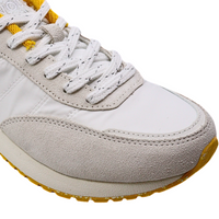 Nellie Vintage Blanc/Gold Women's Sneakers Woden    