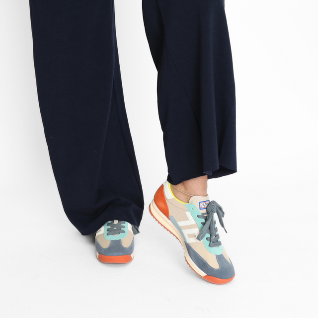 Barkley Jogger Multi Jeans Orange Women's Sneakers Back 70